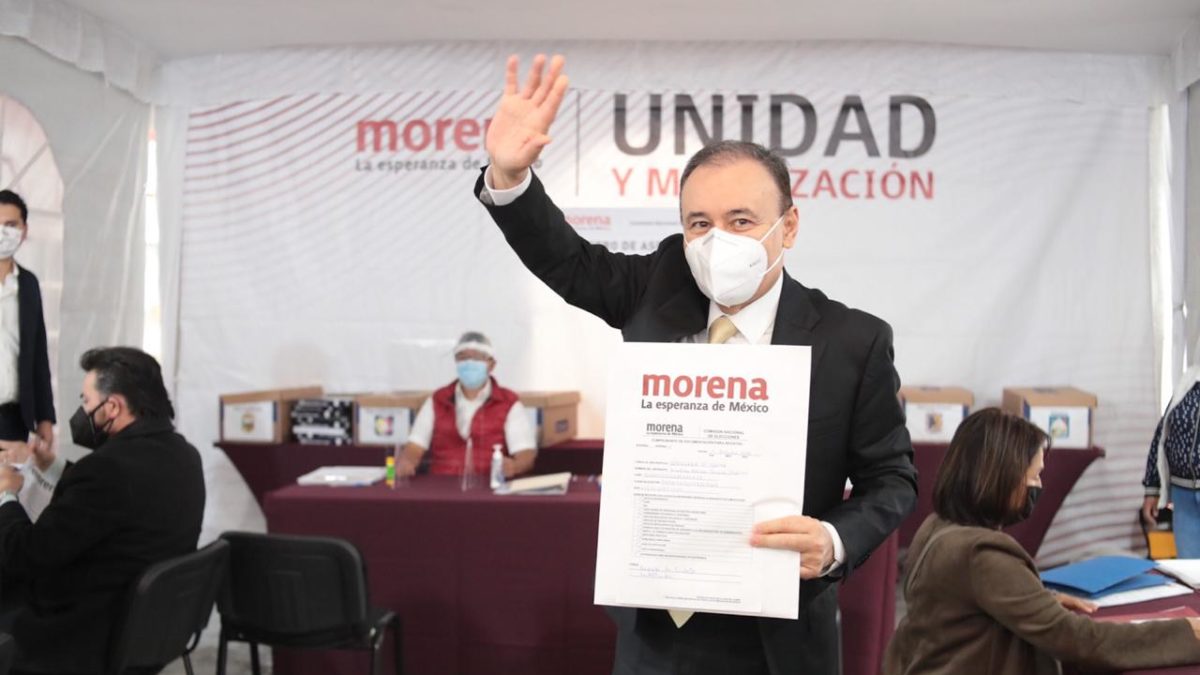 Se registra Alfonso Durazo Montaño como aspirante a la gubernatura de Sonora
