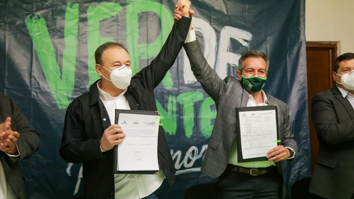 El Verde Ecologista registra como su candidato a Alfonso Durazo.