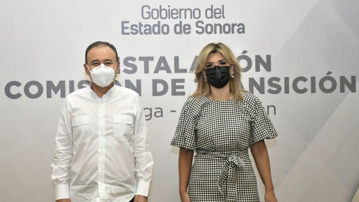 Alfonso Durazo y Claudia Pavlovich instalan la Comisión de Transición para entrega-recepción del gobierno de Sonora.