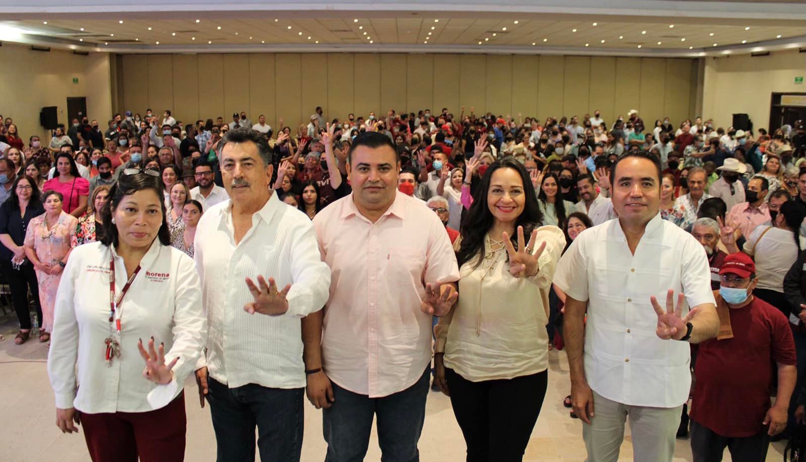 VIII aniversario de la constitución de Morena cómo partido político, en el  municipio de Cajeme. - MORENA SONORA
