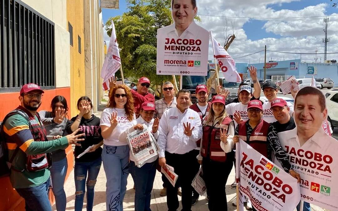 Comunicado 15 Equipo de Campaña de Jacobo Mendoza, candidato a diputado federal Distrito 05 Hermosillo