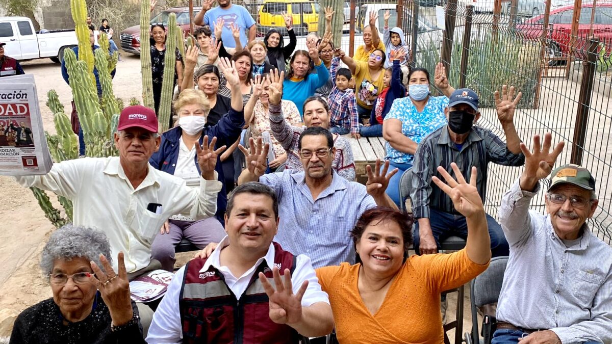 Cierra Jacobo Mendoza tercer semana de campaña con ánimo y fortaleza