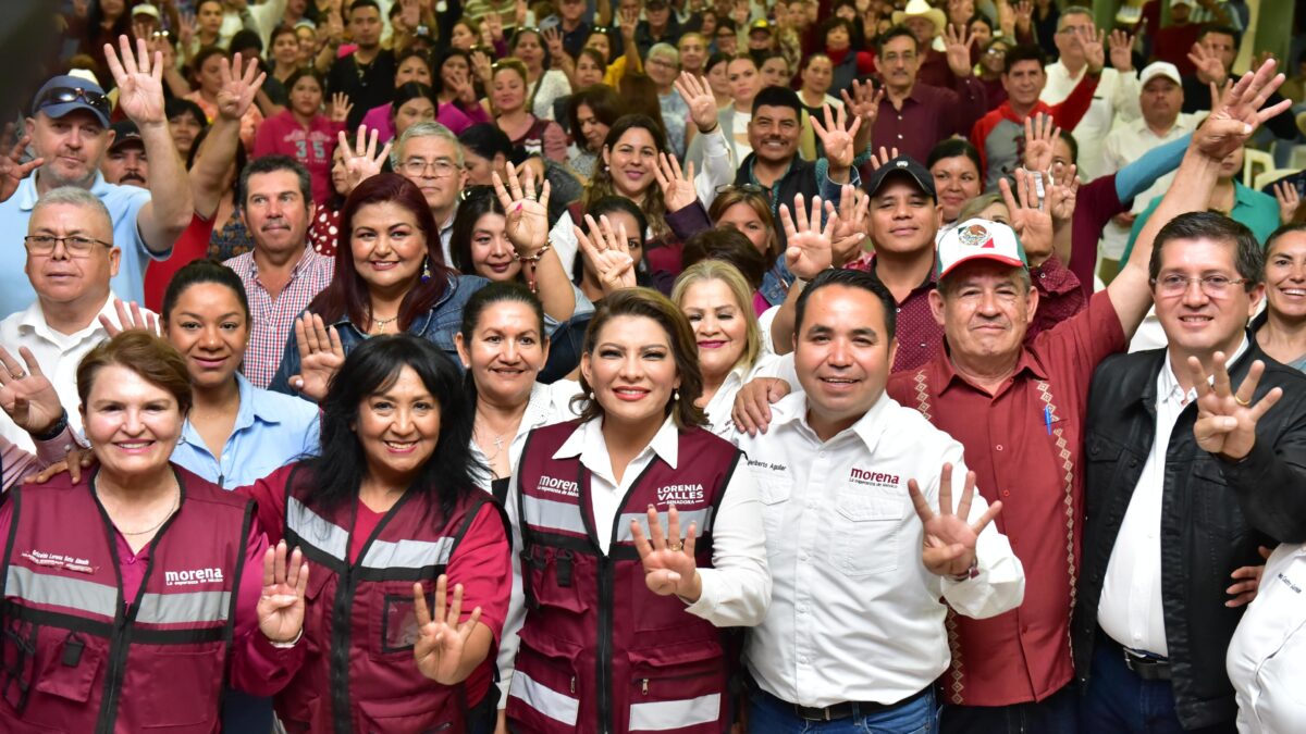 Las mujeres tendrán pensión por ley a partir de los 60 años: Lorenia Valles  -Históricamente han trabajado dos o tres jornadas sin remuneración, dijo la candidata al senado por Morena