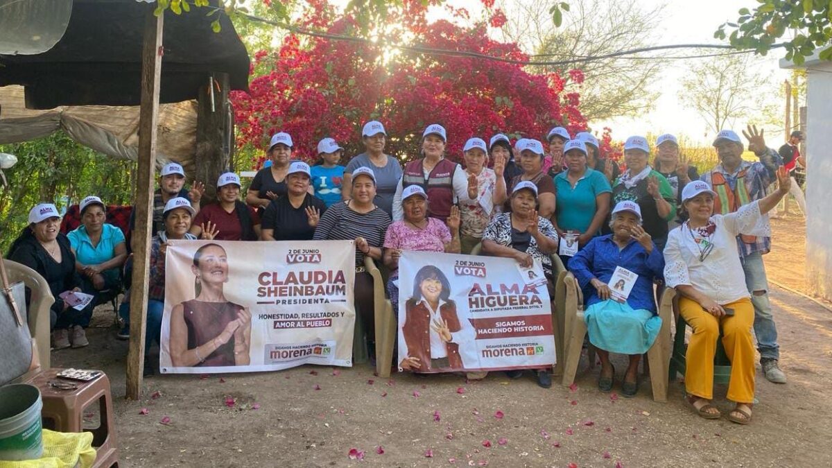 Encabeza Griselda Soto reunión con Mujeres en la comunidad de Santa María del Buaraje