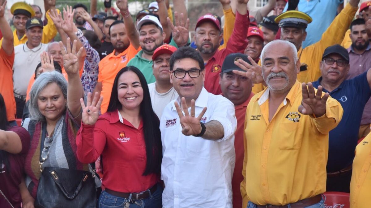 Tiene Juan Francisco Gim Nogales el apoyo de Trabajadores del Volante