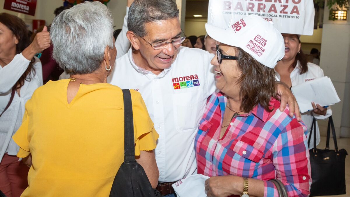 «Nosotros sí haremos rendir los impuestos de la gente en trabajos por las colonias»: Norberto Barraza