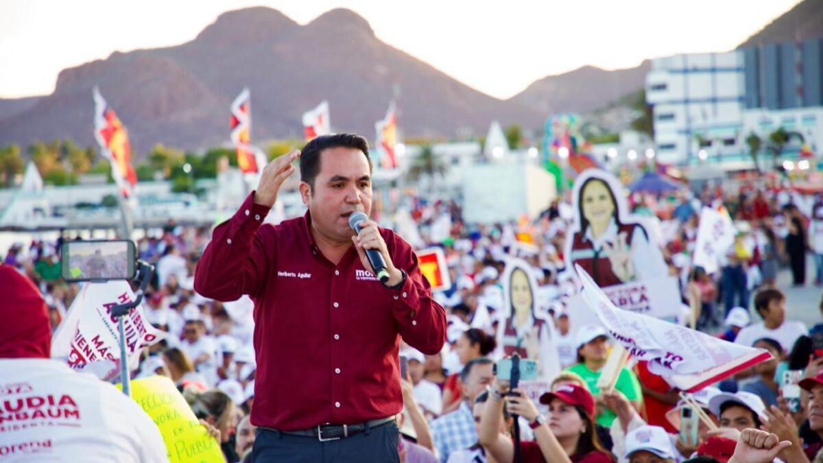 Porque no tenemos derecho a fallarles, vamos entre todos y desde abajo por el triunfo del pueblo: Heriberto Aguilar