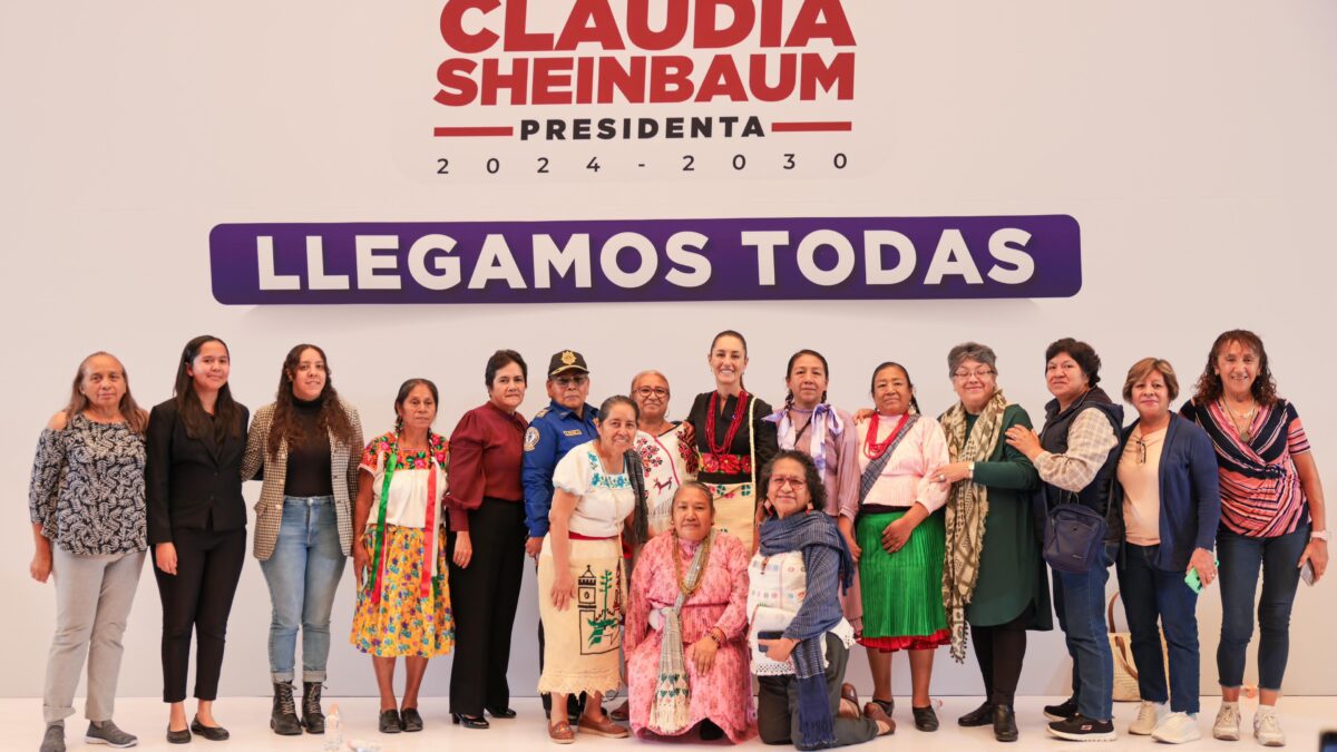 LLEGAR A LA PRESIDENCIA QUIERE DECIR GOBERNAR PARA QUE LAS MUJERES PUEDAN SENTIRSE REPRESENTADAS: CLAUDIA SHEINBAUM